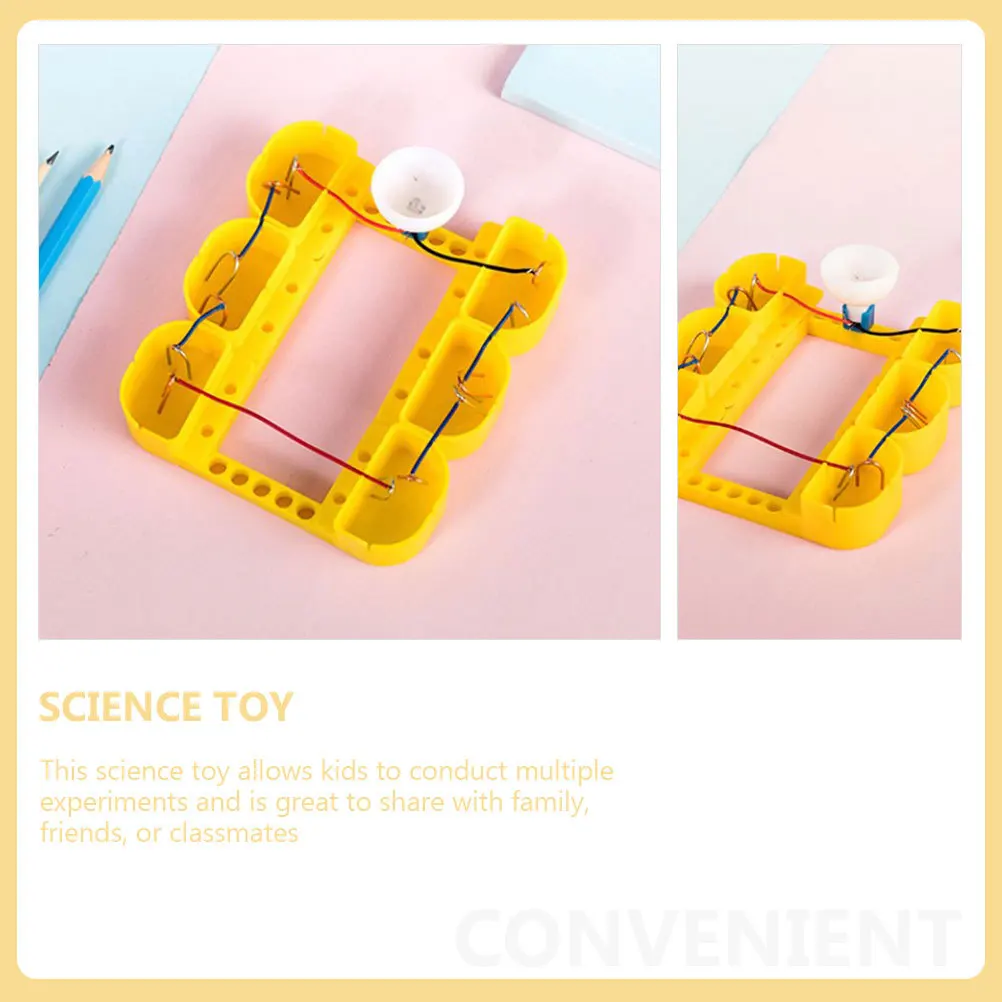 

1Set Fruit Experiment Kit Science Project for Kids Hands-on Electricity Learning Stem Educational Activity Electronic