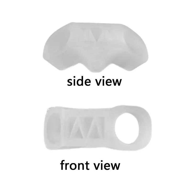 เครื่องยิงนิ้วมือซิลิกาเจล1ชิ้นสำหรับเด็กวัยรุ่นเด็กผู้ใหญ่อุปกรณ์ช่วยในการฝึกบาสเก็ตบอลเพื่อความปลอดภัยเทรนเนอร์ปรับนิ้วมือ