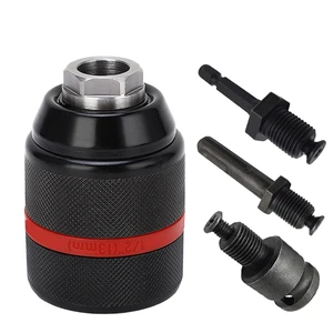 2025 New Keyless Metal Drill Chuck,With Lock,2