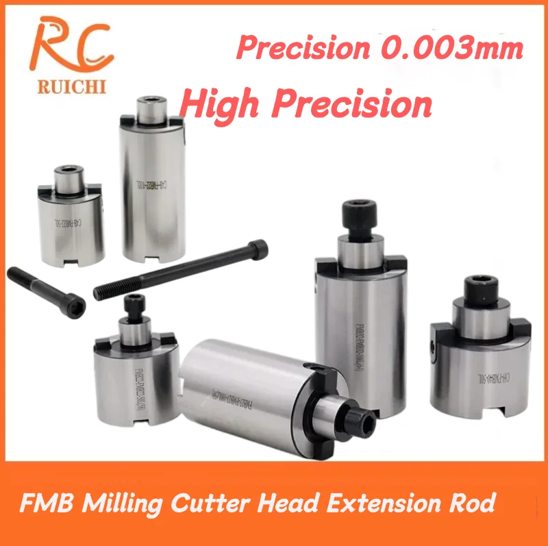 Milling Cutter Head Extension Rod FMB16/22/27/32/40-50L/100L Tool Holder Lathe BT30 BT40 Spindle Connected Shank CNC Accessories