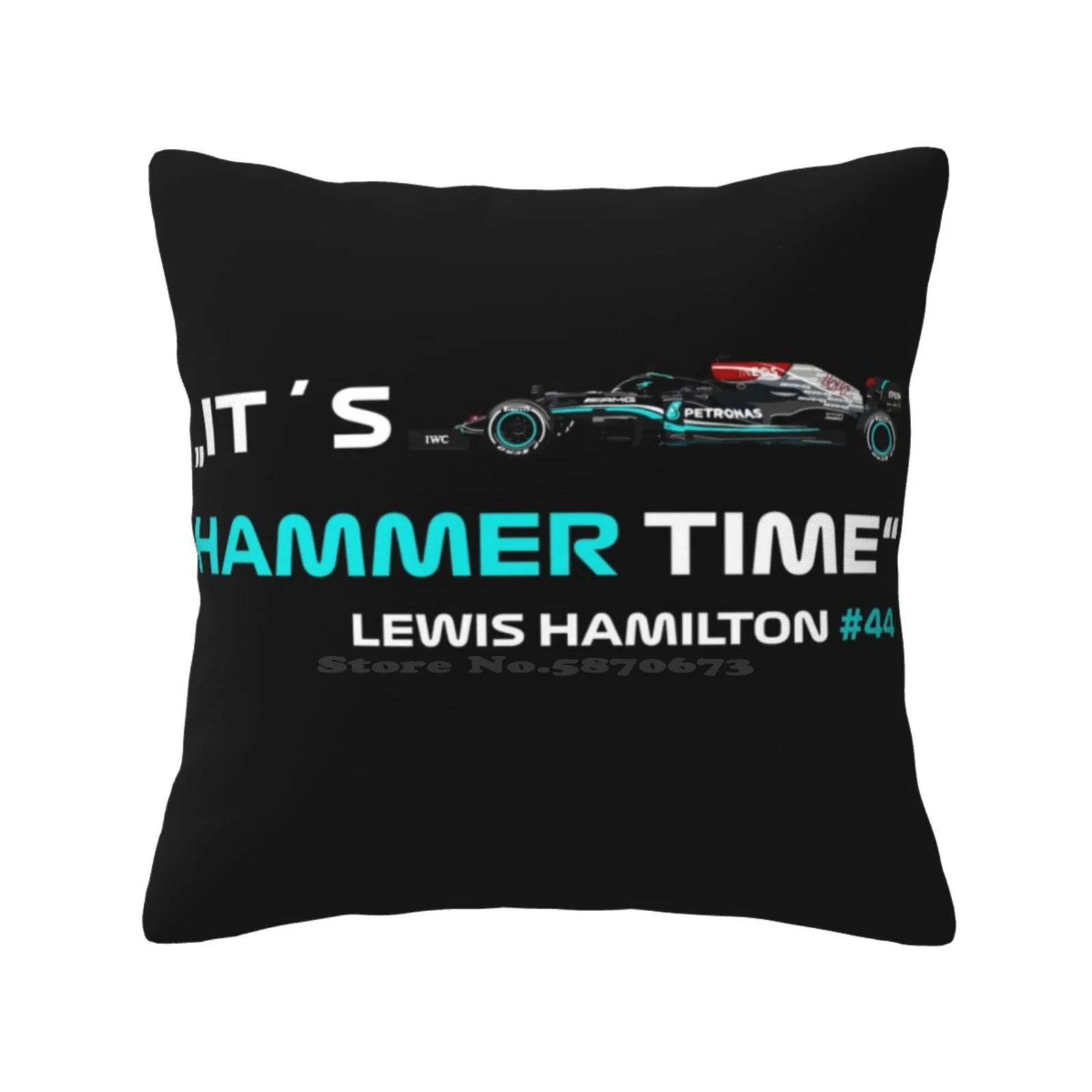 It′S Hammer Time #44 Lewis Soft Comfortable Pillowcase F 1 Rider Car Lewis Crash Fire The Marshals Are The Unsung Heroes