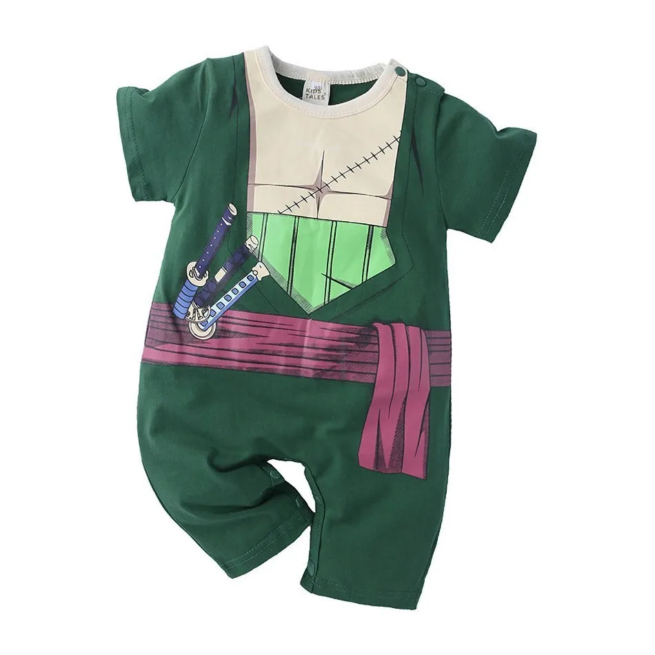 Neugeborenen Halloween Kostüm Baby Junge Mädchen Kleidung Kleinkind Kinder Anime Cosplay Kyuubi Akatsuki Luffy Strampler Kleinkind Overall 0-18M