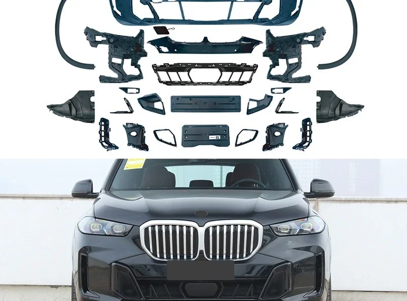 Suitable for BMW X5LCIMT Surround G05G18 Later Change To MTech Front and Rear Bar Wheel Eyebrow Large Surround Kit