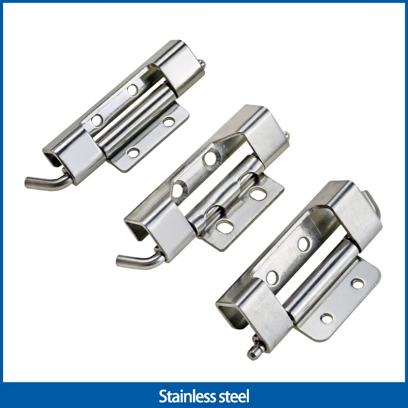 Weldable Stainless Steel Hinges For Electrical Equipment, Industrial Machinery Cabinets, Hidden Detachable Hinges