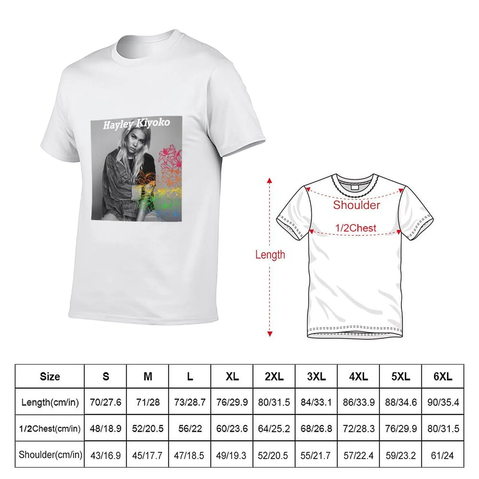 Hayley Kiyoko Pride Flowers T-Shirt topping cute clothes funny t shirts for men