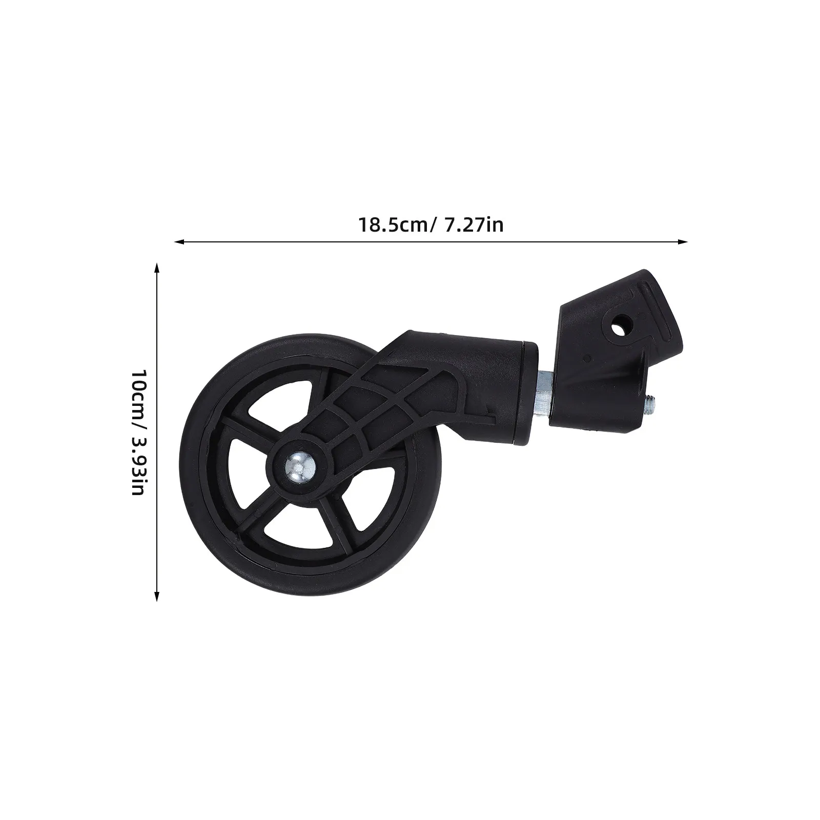 4pcs Shopping Cart Caster Wheels Heavy Duty Swivel Replacement Wheels For Grocery Trolley Carts