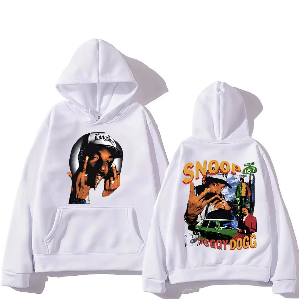 

Hip Hop Snoop Dogg Graphic Printing Hoodie for Autumn/Winter Gothic Sweatshirt with Hooded Fleece Clothes Moletom Men Pullovers