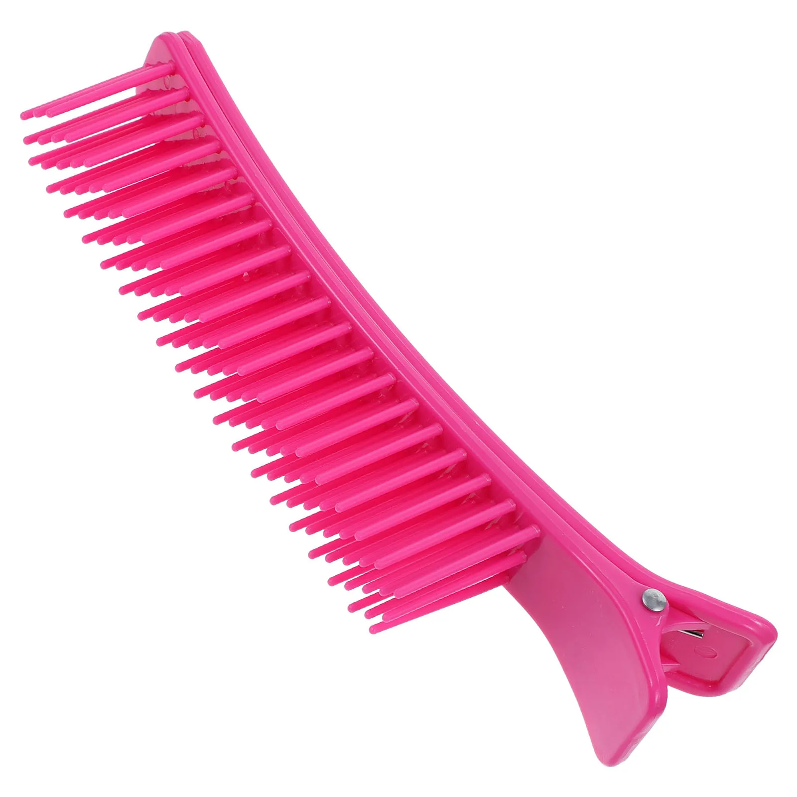 

1Pcs Hairdressing Bang Clip Plastic Sectioning Hair Clip Layered Multi-Function Hair Styling Clamp for Salon Home Use