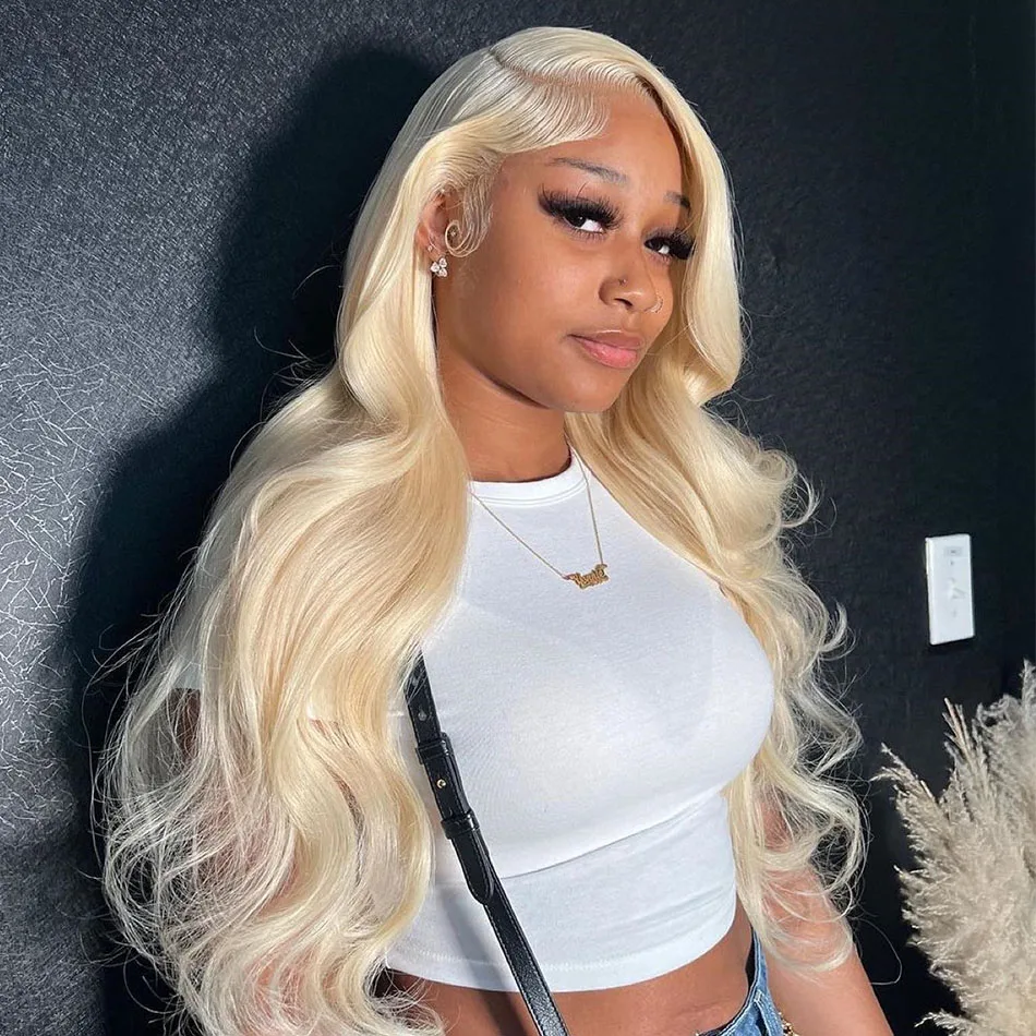 Blonde Wig 613 Hd Lace Frontal Wig 13x6 13X4 Hd Lace Wigs  Body Wave  Human Hair Wig Glueless Lace Front Wig 100% Full Lace Wigs