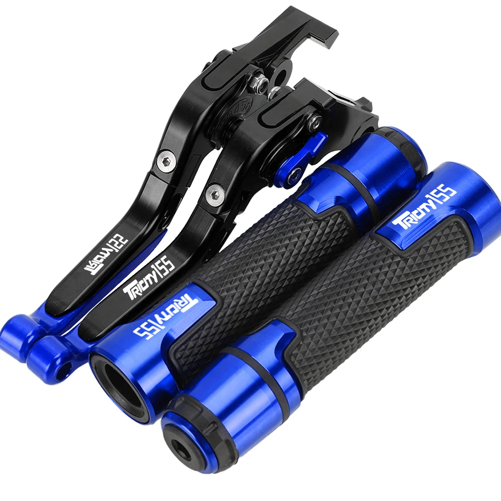 For YAMAHA TRICITY 125 155 TRICITY125 TRICITY155 2019 Motorcycle Adjustable Brake Clutch Lever Foldable Handle Hand Grips Set