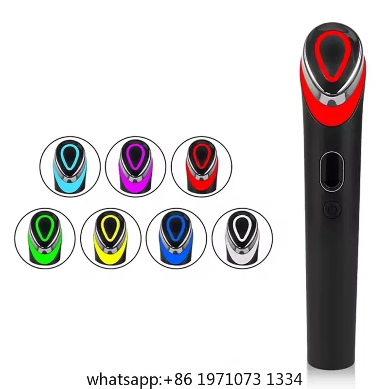 7 Colors Pro Facial Skin Care Anti Wrinkle Beauty Device  Microcurrent Lift Massager Home Use Beauty Skin Care