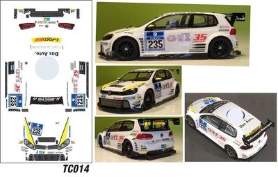 1/10 PC RC shell body Golf GTI 35 WRC Rally 190mm width lampshade Transparent shell body for turing Dirft mst yokomo hpi hsp