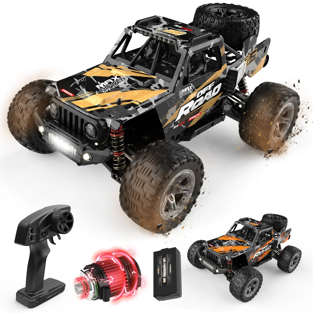 

ENOZE 9208E/208E RTR 1/10 2.4G 4WD 40km/h/60km/h Brushed/Brushless RC Car Full Proportional LED Light High Speed Off-Road Cars