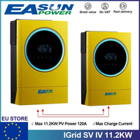 EASUN POWER 11.2KW Hybrid Solar Inverter 48V 220V MPPT 120A Charger Controller PV Input 450V Pure Sine Wave Inverter With WIFI