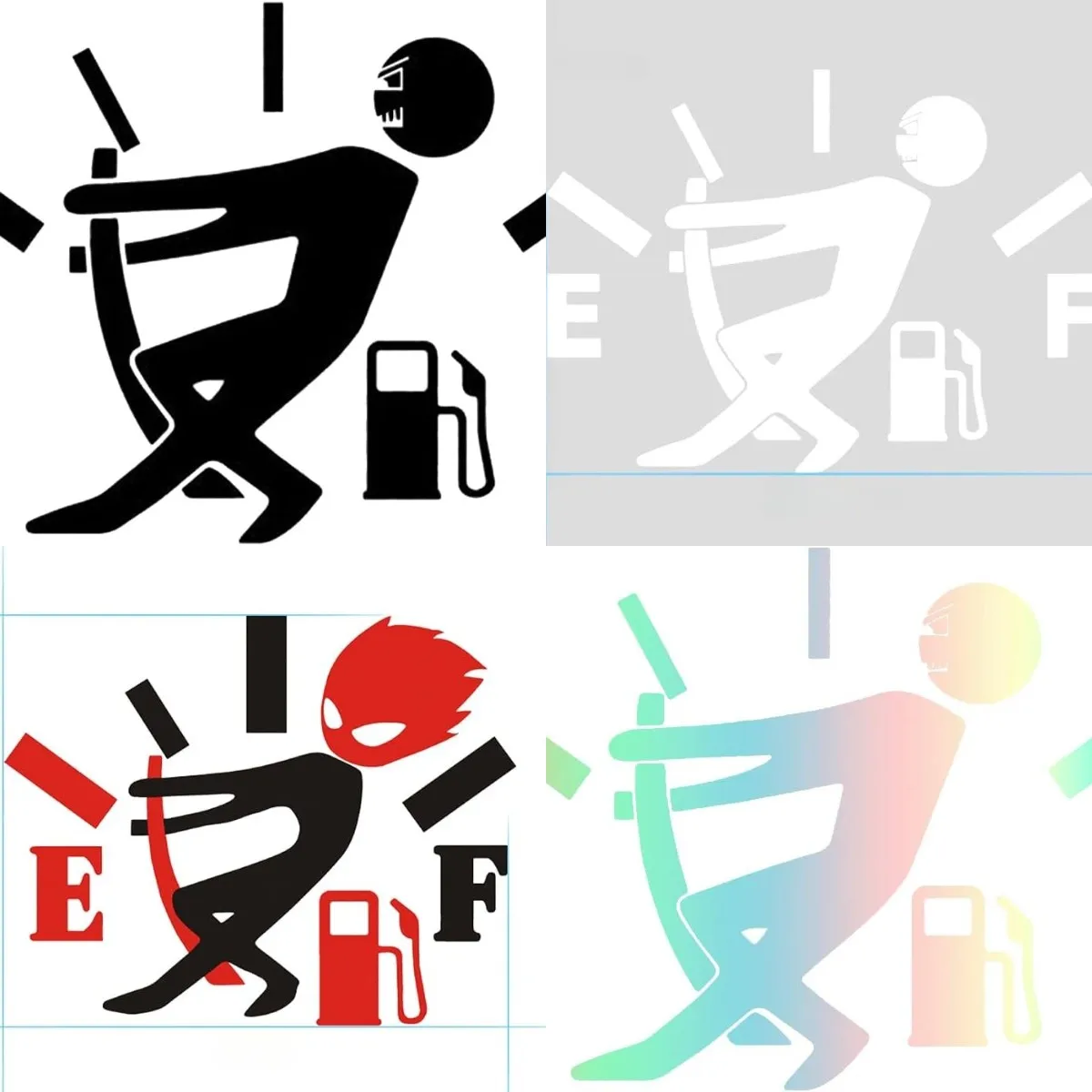 

Funny Car Stickers High Gas Consumption Decal Fuel Gage Empty Stickers Fit Car, Trucks, Motorcycle, SUV
