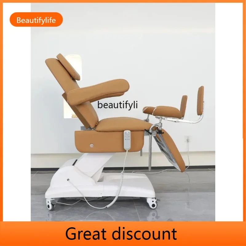 

Стол для гинекологического осмотра, частная кровать, многофункциональная инспекционная кровать, подъемная электрическая косметическая кровать 26,