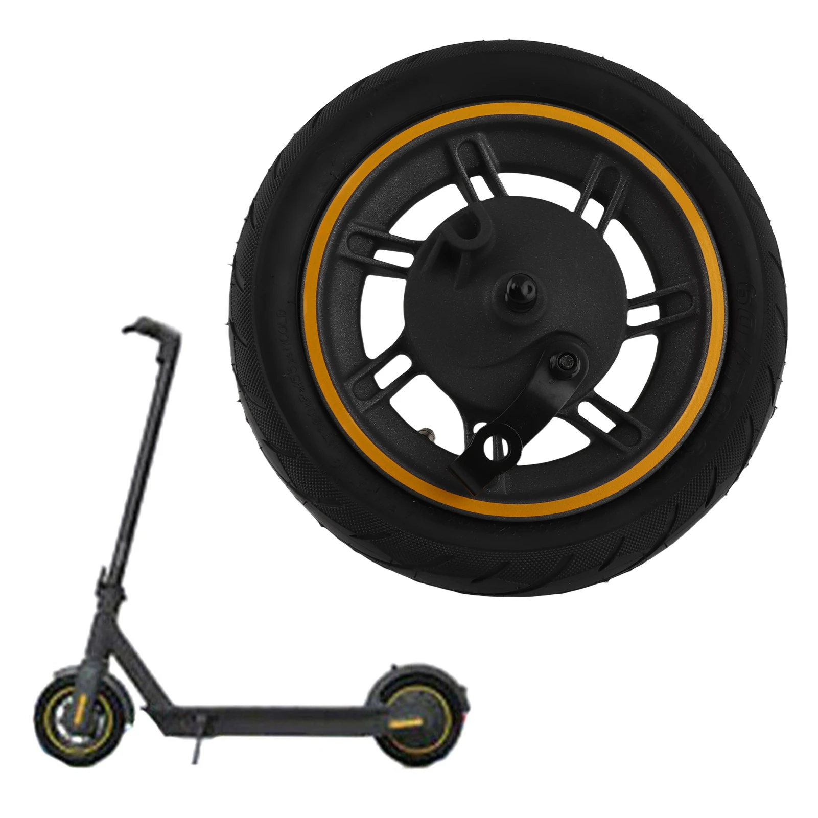 

Вспомогательное колесо переднего колеса, 10-дюймовое переднее колесо скутера 60/70-6,5 с заменой шин для электрического скутера 9 G30