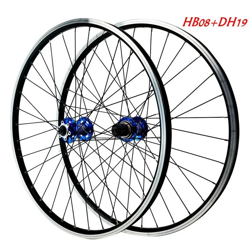 PASAK 26 27.5 29 インチ MTB ホイールセット、ディスク V ブレーキ QR