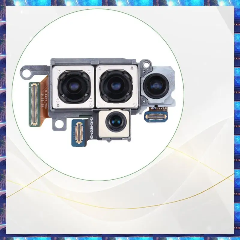 

2025 Camera Set For Galaxy S20+ / S20+ 5G SM-G985U/G986U US Version Telephoto+Depth+Wide+Rear Main Camera Replacement,Ca