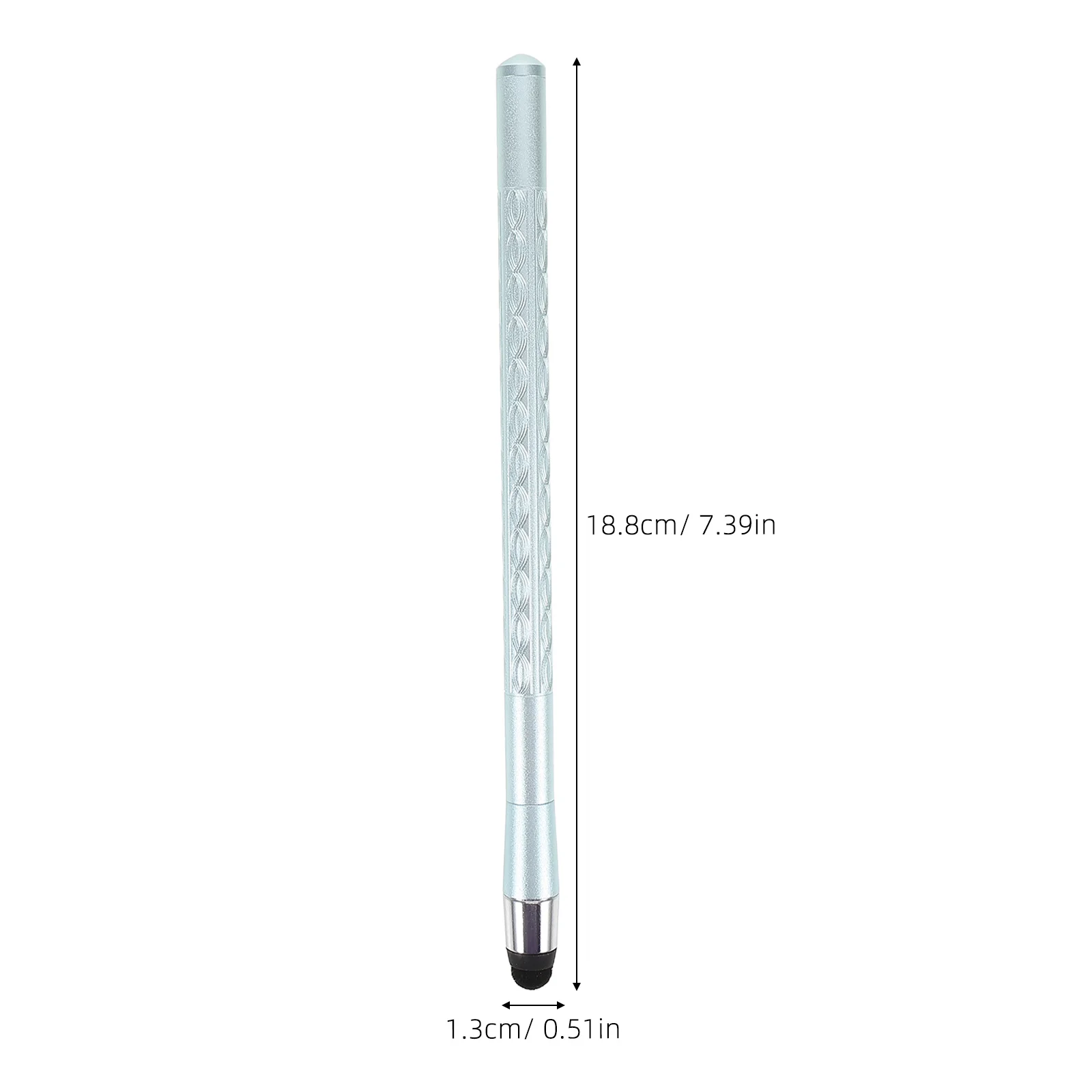 Penna stilo retrattile capacitiva Penna touchscreen per tablet Smartphone Laptop Leggero portatile per disegnare e scrivere