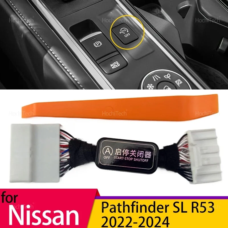 Auto Start Stop Canceller for Nissan Pathfinder SL R53 2022-2024, Engine System Off Eliminator Device Control Sensor Plug
