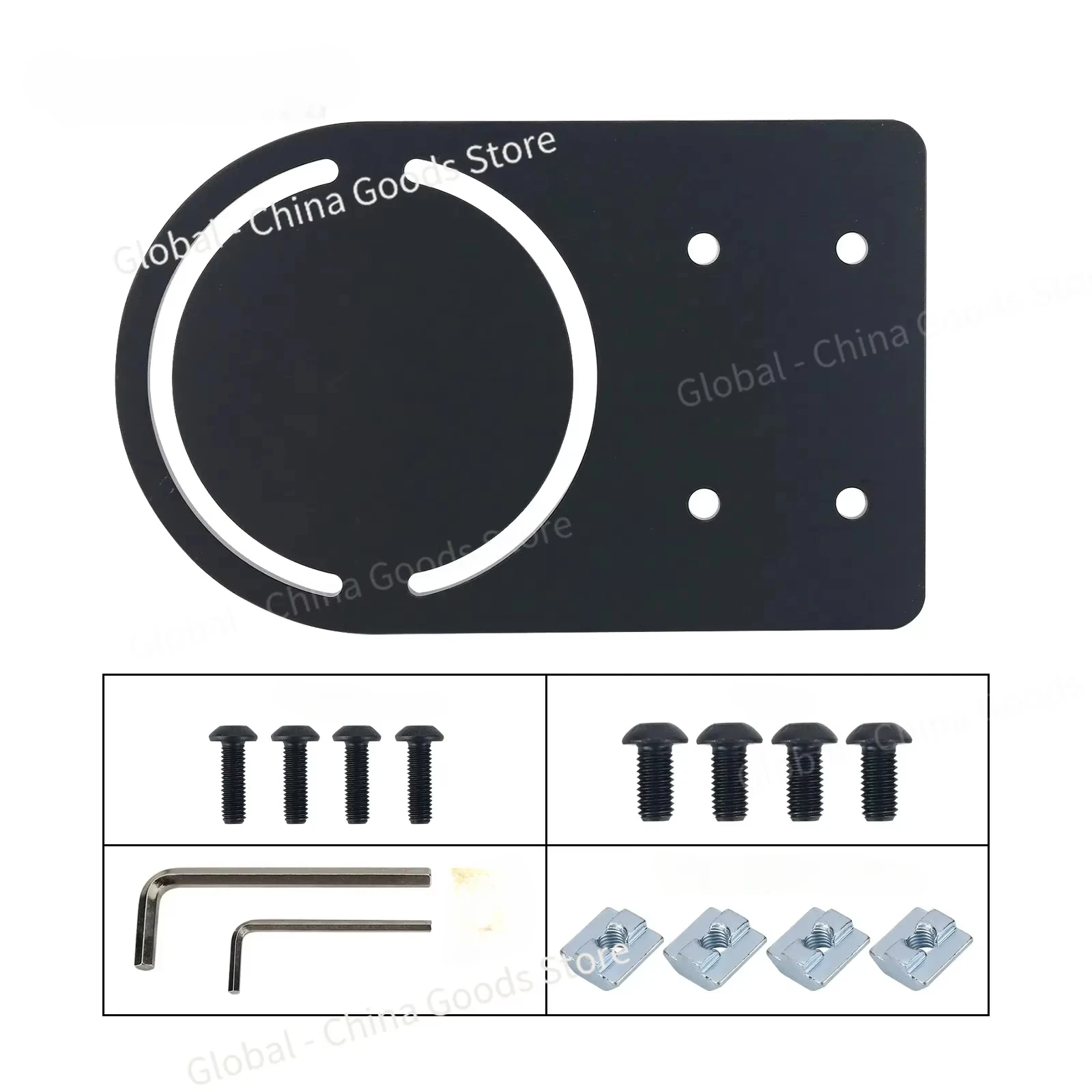 

Simplayer 6-8mm SIM Racing Shifter Mount Shifter Mounting Plate for Fanatec ClubSport Shifter Cockpit