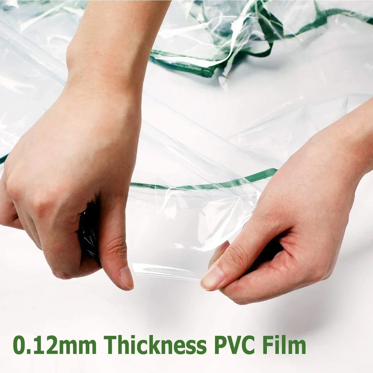 PVC Plastic Mini Greenhouse Tiered Growbag Grow House with Cover Five Floor Green Garden Greenhouse Outdoor for Household - view 3