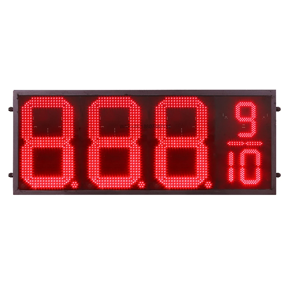 Custom 7 Segments LED Display LED Digit Board Football Match Electronics LED Scoreboard