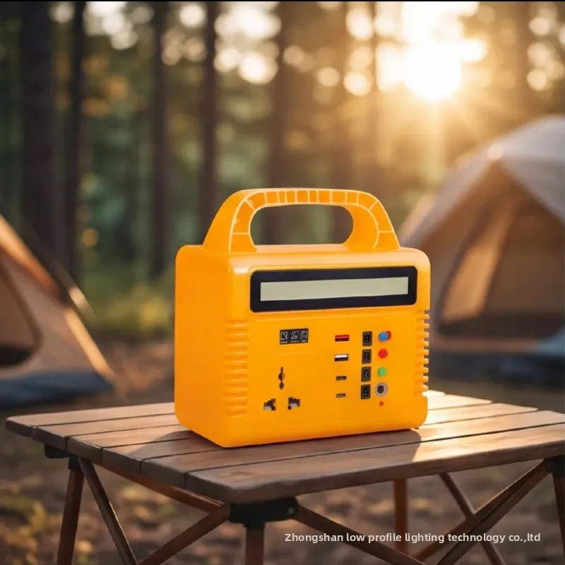 Ultra-small Outdoor Mobile 220V Portable Self-driving Camping Emergency Lighting Household Energy Storage Solar Charging
