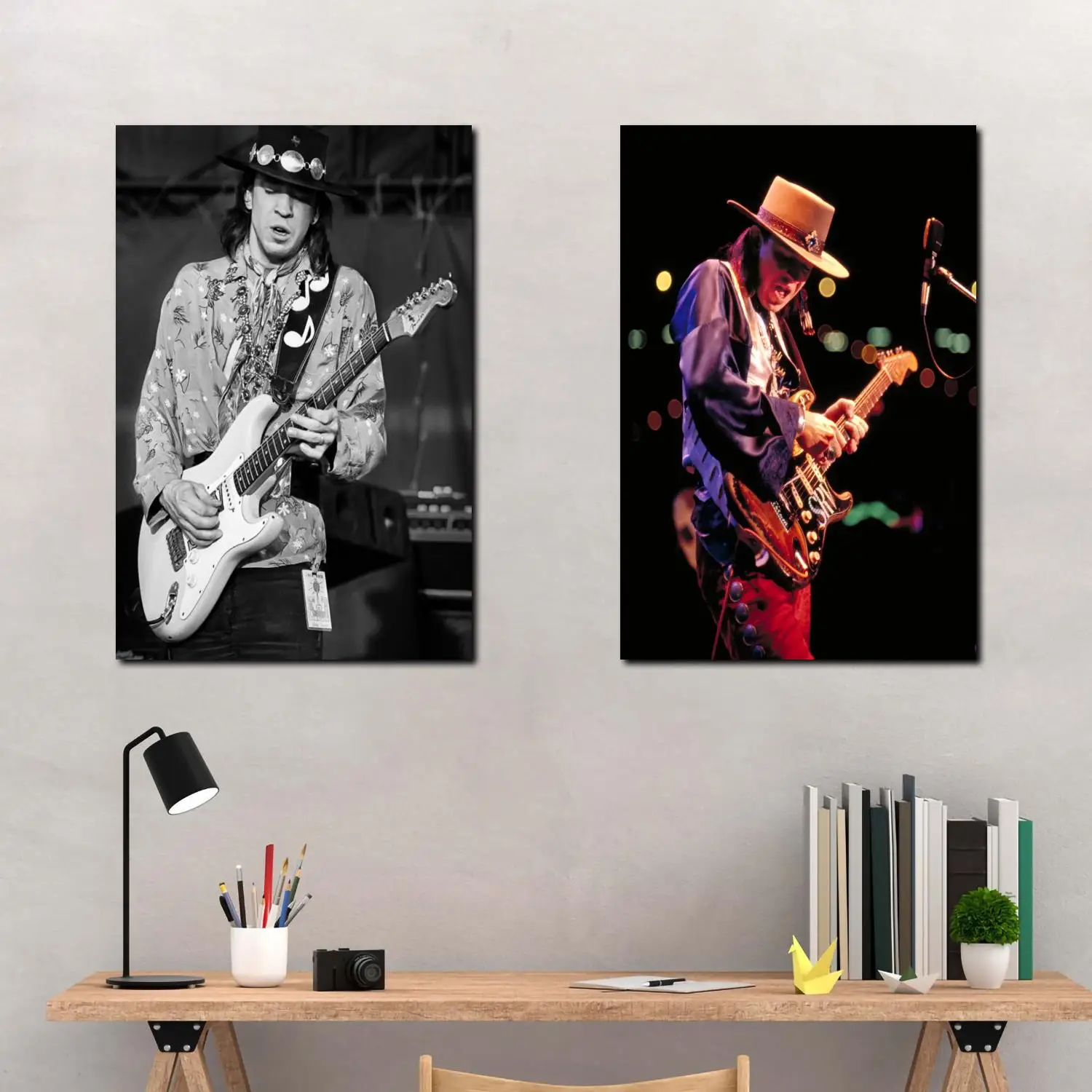 

stevie ray vaughan Singer Canvas Art Poster and Wall Art Picture Print Modern Family bedroom Decor Posters