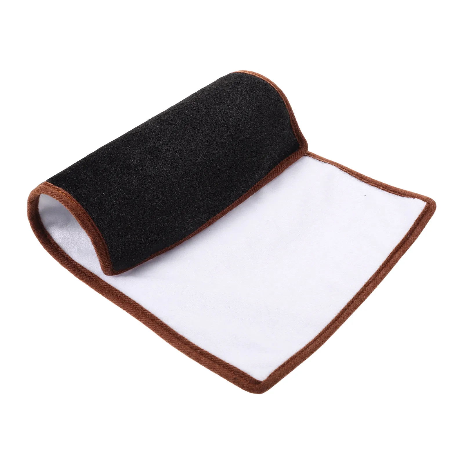 

Double-Sided Jewelry Display Pad Soft Mat for Necklace Bracelet Rings Countertop Showcase Vendor Craft Fair 15.4x9 Inch Jewelry