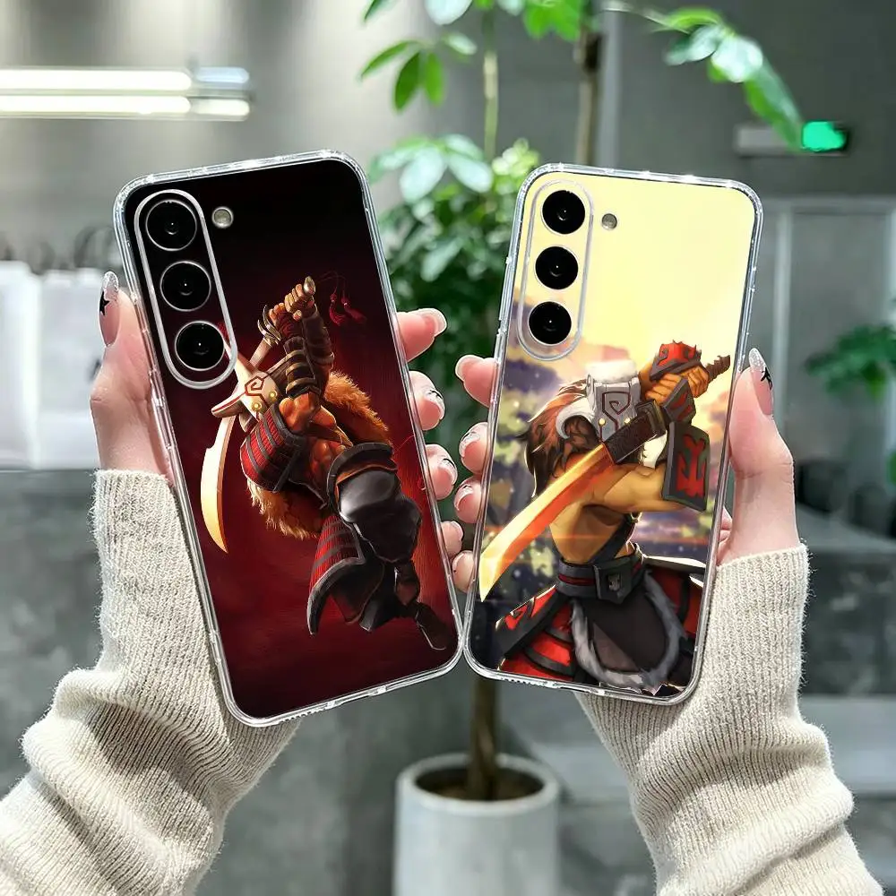 Game hero J-Juggernaut Clear Phone Case for Samsung A71, A70, A52, A51, A40, A30, A20