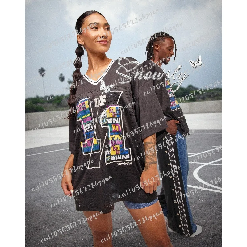 

Oversized Sports Jersey No.11 Breathable Quick Dry Casual Top for Men Women Fitness Running Gymnastics Yoga Fashionable 2026