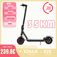 JUICEAS AP07 M365P7 Adult Electric Scooter Speed up to 31KM/h 36V 10.5Ah Large Capacity Battery Range 30KM 350W Foldable Scooter