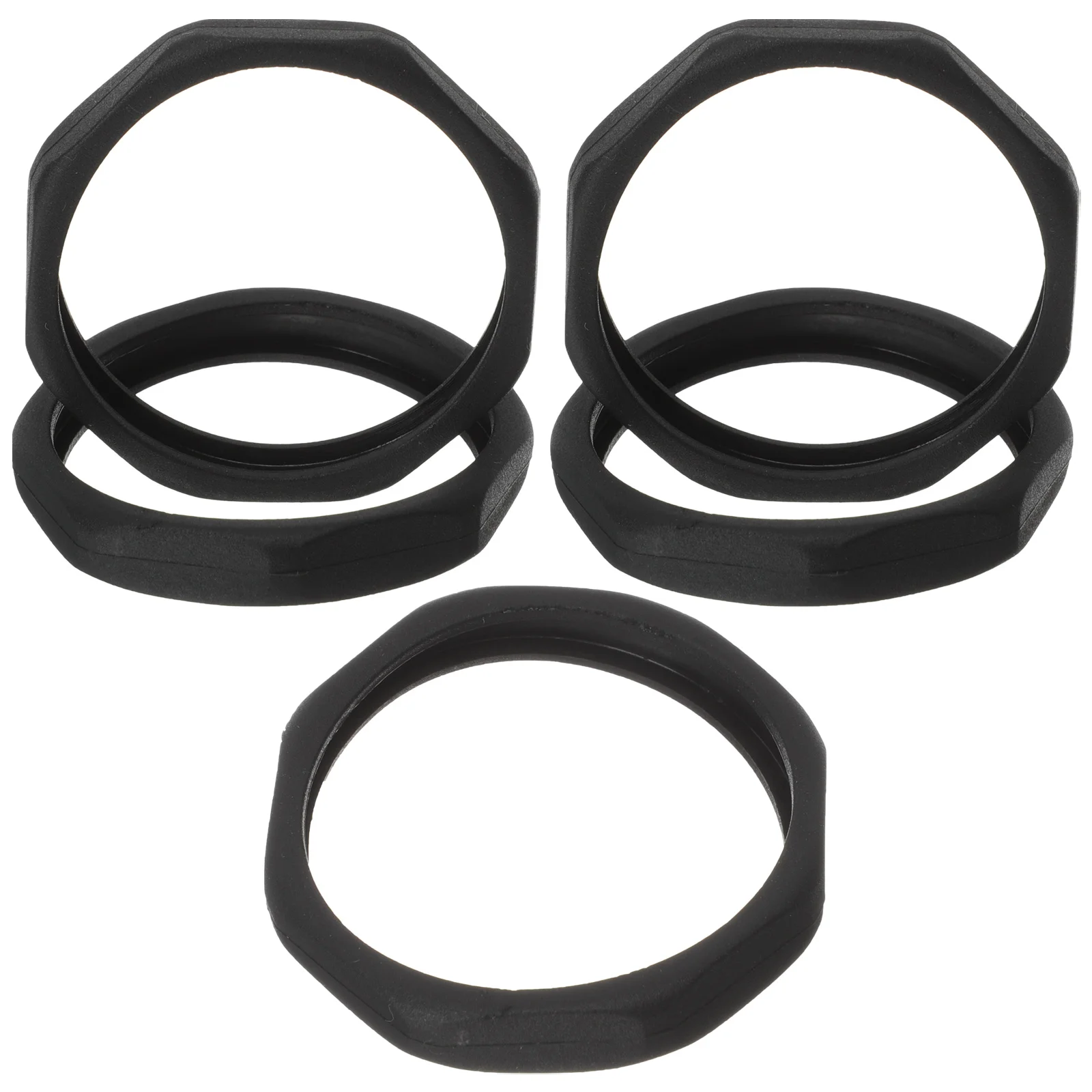 

5Pcs Microphone Anti-Rolling Rings Plastic Non-Slip Protective Mic Covers for Wireless Ktv Stage Use Microphone Accessories