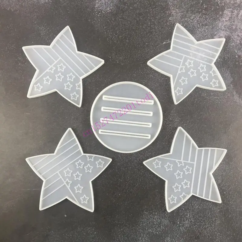 

Resin Molds Five-pointed Star Mold Epoxy Resin Casting Molds M76B