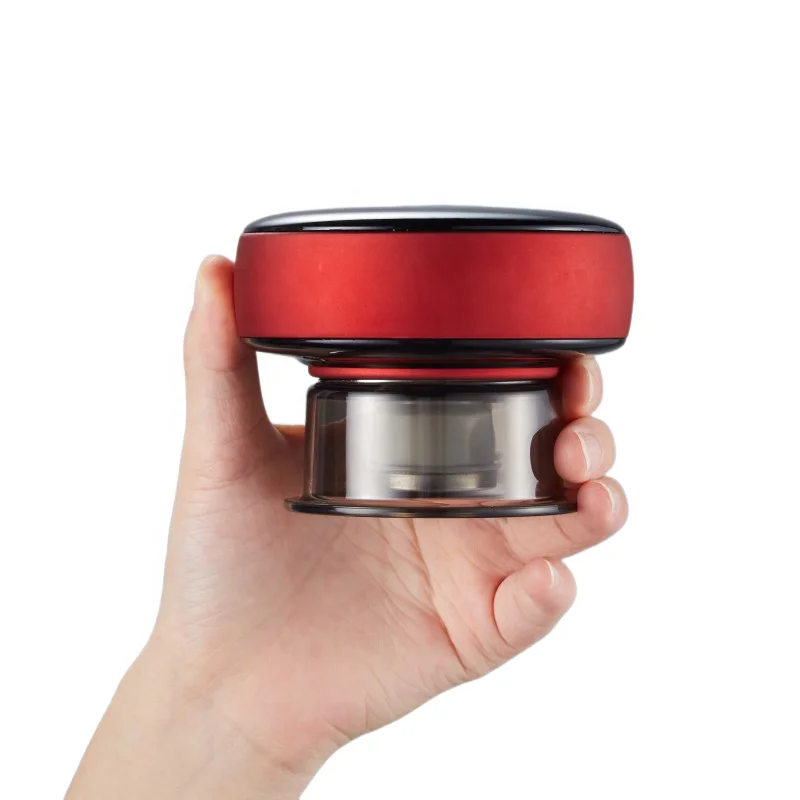 

Home Use Smart Electric Cupping Device Cupping Therapy Massager with Red Light Vibration Cupping