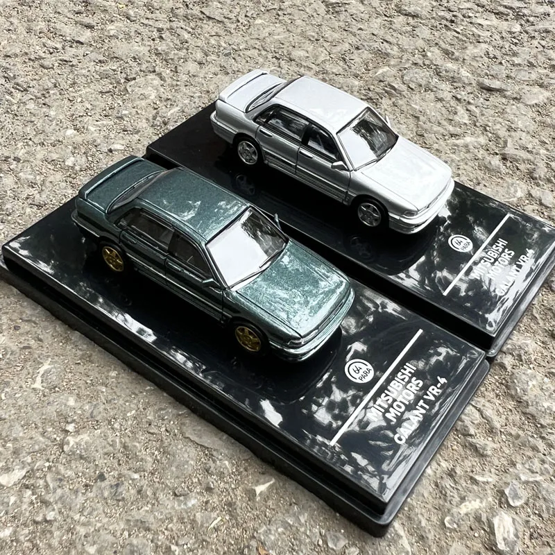 1:64 Original Model By Paragon,Mitsubishi Galant VR-4,Alloy Car Model for Display,Gift and Collections