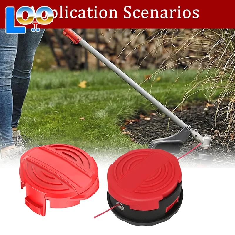 CMZST260H Cubierta de cabezal de carrete de recortadora para cortadoras de hilo Craftsman serie CMCST920 y CMCST960, tapa de cabezal de carrete de cortacésped de repuesto