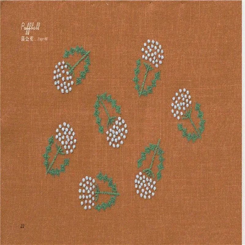 Yumiko Higuchi Two-Color Embro - Embroidery Guide Book recension och pris