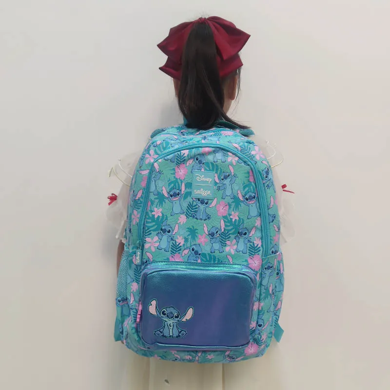 Genuine Australia Smiggle Disney Stitch Cartoon Series Children School Bag Anime Backpack Student Gift