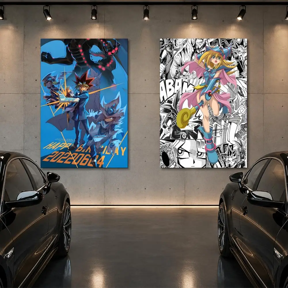 Yu-Gi-Oh Anime Poster Room Decor Home Wall Art Printing Waterproof Garage BedRoom Posters Gift