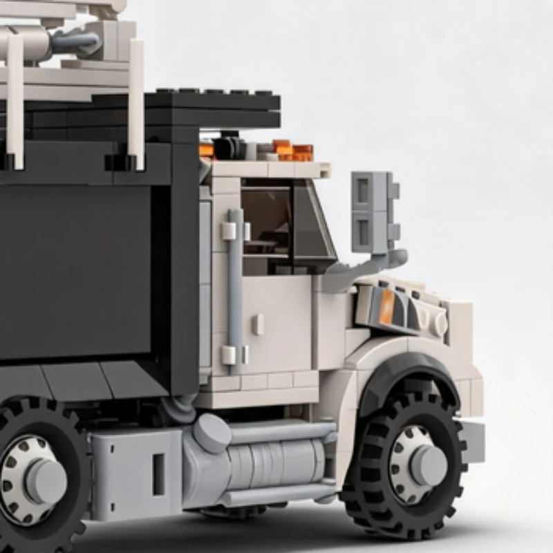 701 PCS Log Loader Tree Service Truck Building Blocks MOC Model DIY Assembly Toy Educational Collection Birthday Gifts For funs