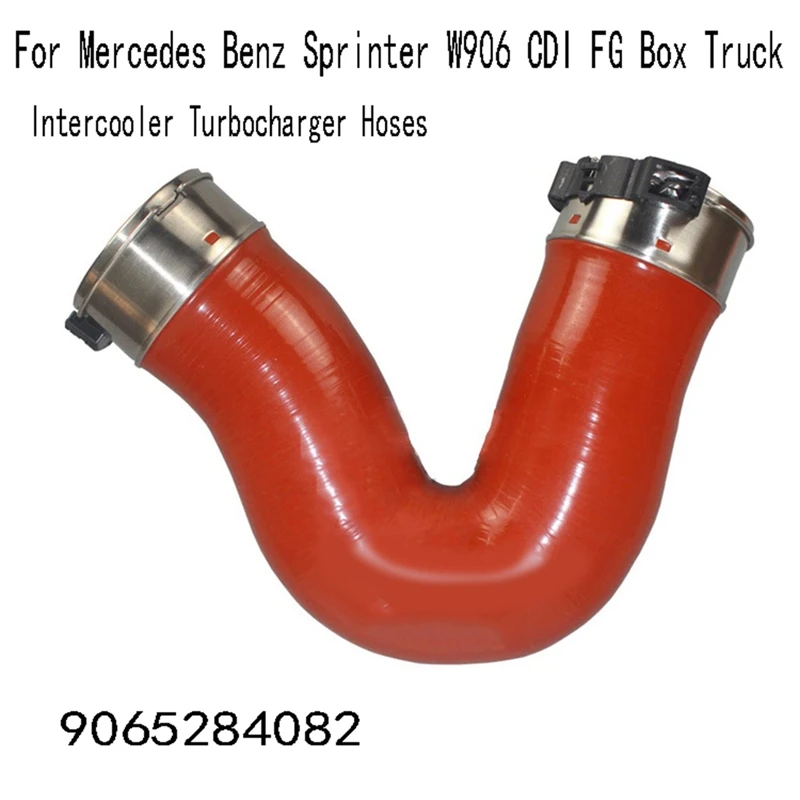 1 PCS 9065284082 Car Accessories Intercooler Turbocharger Hoses As Shown Rubber For Mercedes Benz Sprinter W906 CDI FG Box Truck