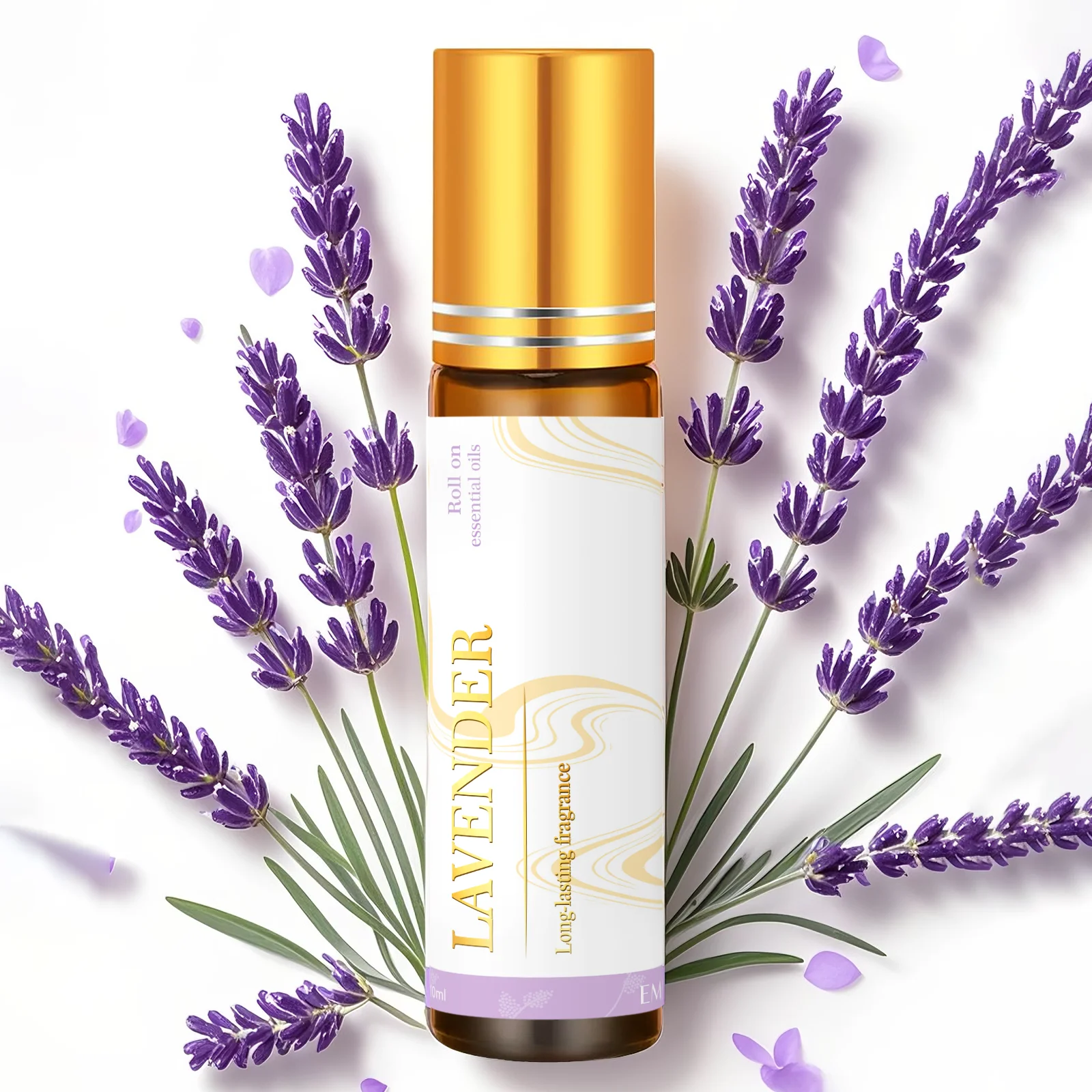 10 ml Lavendel Roller Ätherische Öle Damenparfüm Massage Körperöle Hautpflege Urlaubsgeschenke Nagelpflege Feuchtigkeitsspendend