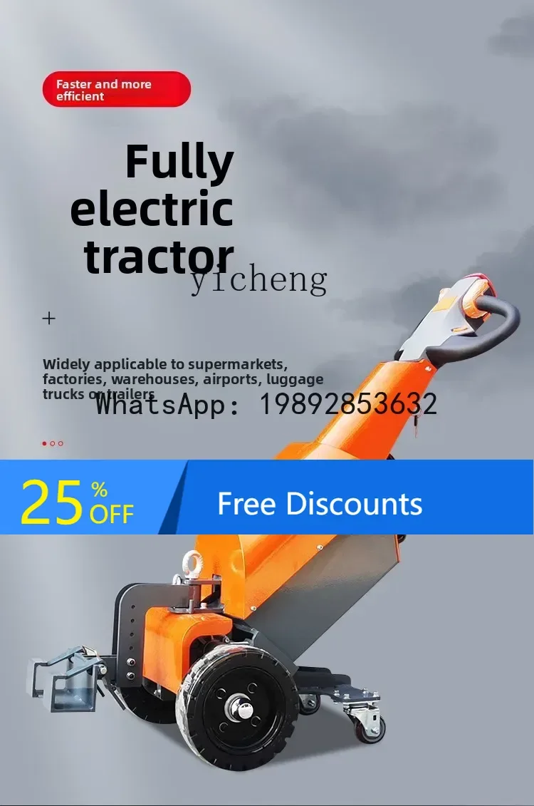 

Electric Towing Truck Small 2 Ton Mini Type 30T Heavy Duty Towing Machine Aircraft Towing Head