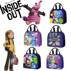 Disney Inside Out 2, torby na lunch z kreskówek, animacja, druk cyfrowy 3D, torby termiczne o dużej pojemności, przenośna torba na lunch dla dzieci