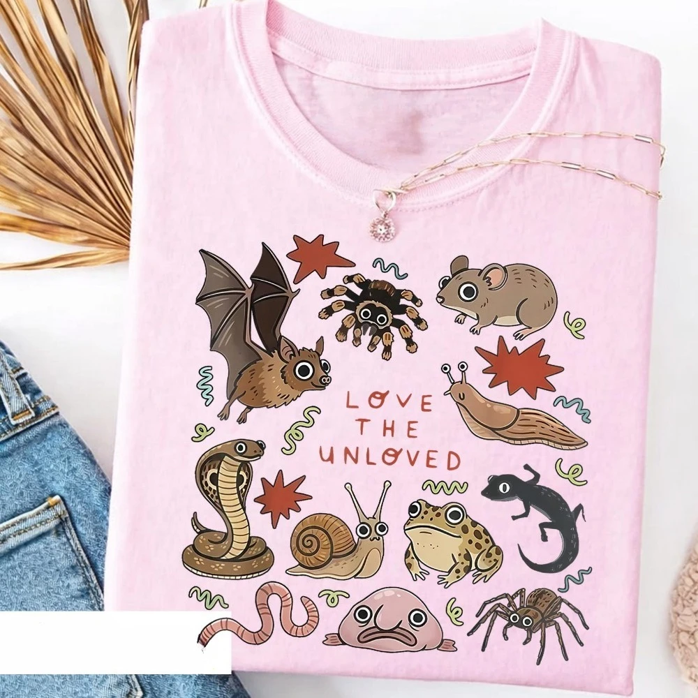 Love The Unloved Shirt Cute Weird Animal Tee Retro Entomology Tshirt Science Tee Bug Lover Gift Biology Teacher Tops