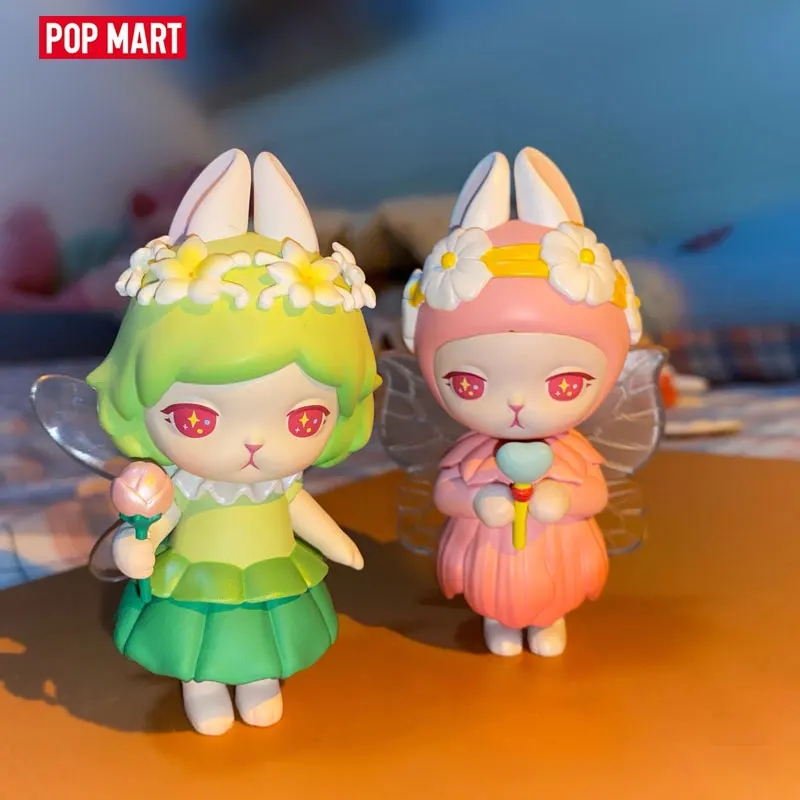 

POP MART Bunny Forest Series Blind Box Toys Guess Bag Mystery Box Mistery Cute Action Figure Surpresa Cute Model Birthday Gift