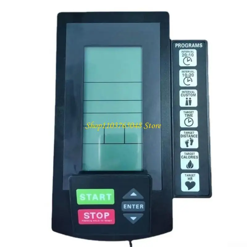 AliExpress NONE Monitor Speedometers Heart Rate Sensor Universals Electric Bike LCD Meter for Fitness Enthusiasts
